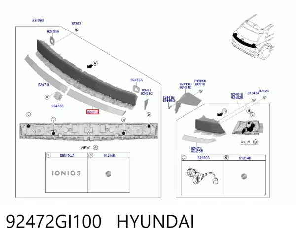  92472GI100 Hyundai/Kia
