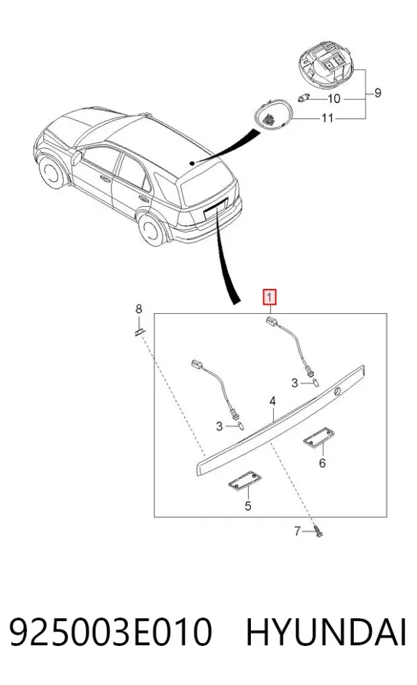  925003E010 Hyundai/Kia