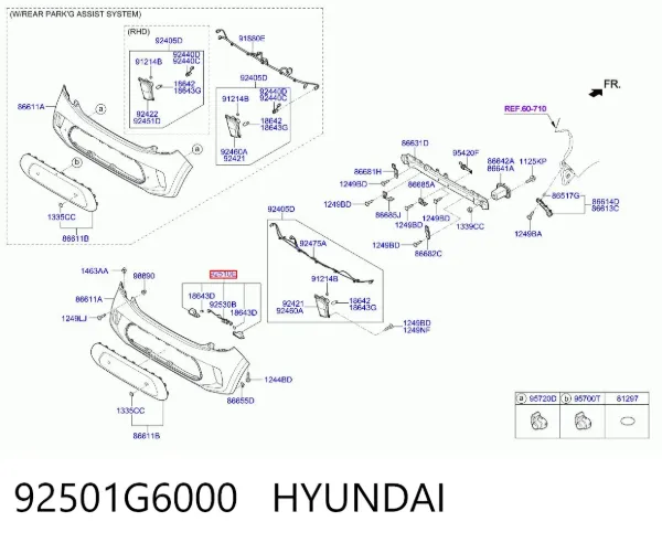  92501G6000 Hyundai/Kia