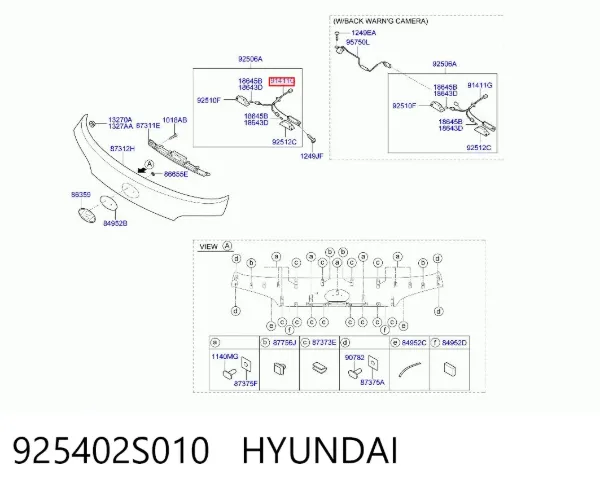  925402S010 Hyundai/Kia