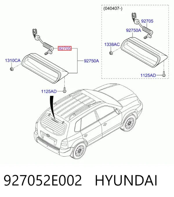  927052E002 Hyundai/Kia