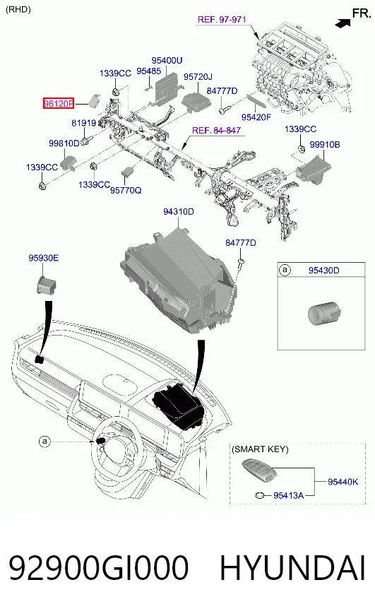  92900GI000 Hyundai/Kia