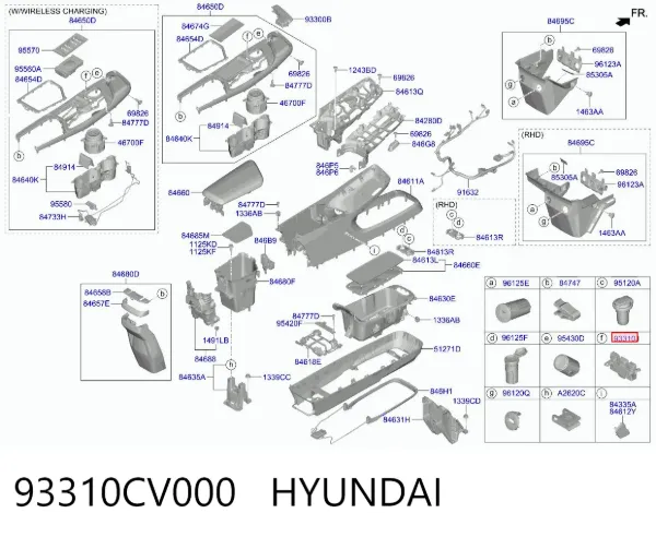  93310CV000 Hyundai/Kia