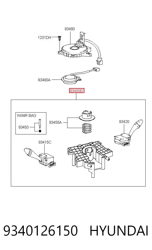  9340126150 Hyundai/Kia