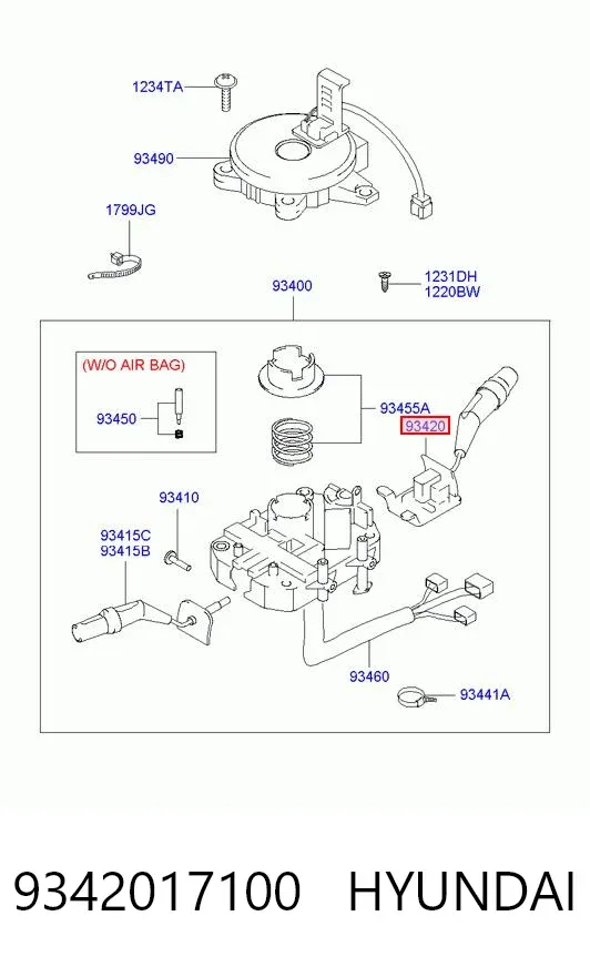  9342017100 Hyundai/Kia