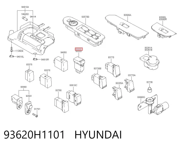  93620H1101 Hyundai/Kia