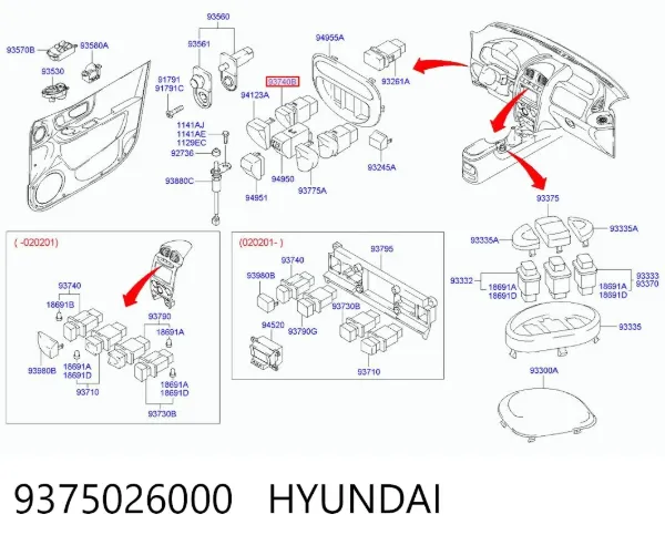  9375026000 Hyundai/Kia