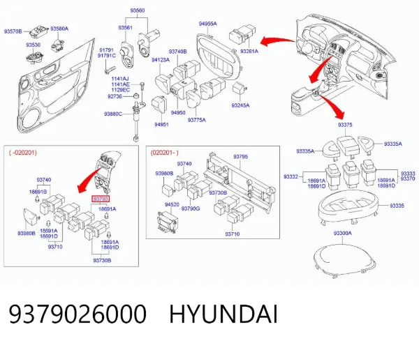  9379026000 Hyundai/Kia