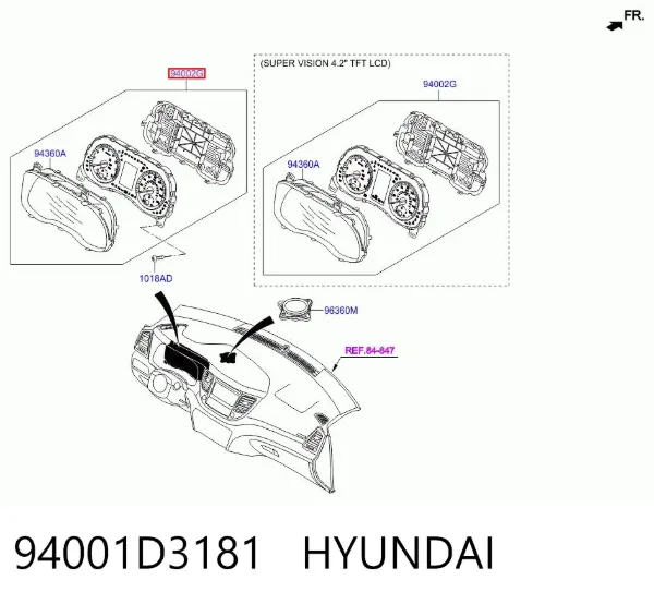  94001D3181 Hyundai/Kia