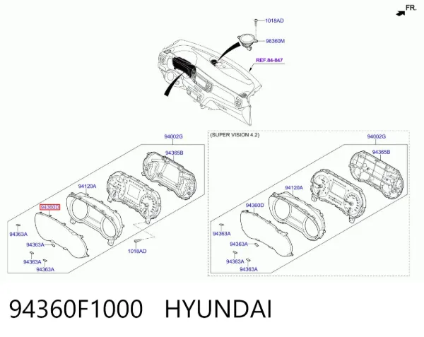  94360F1000 Hyundai/Kia
