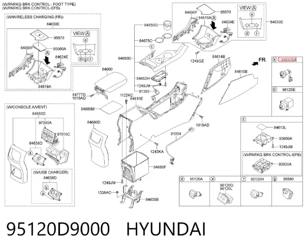  95120D9000 Hyundai/Kia