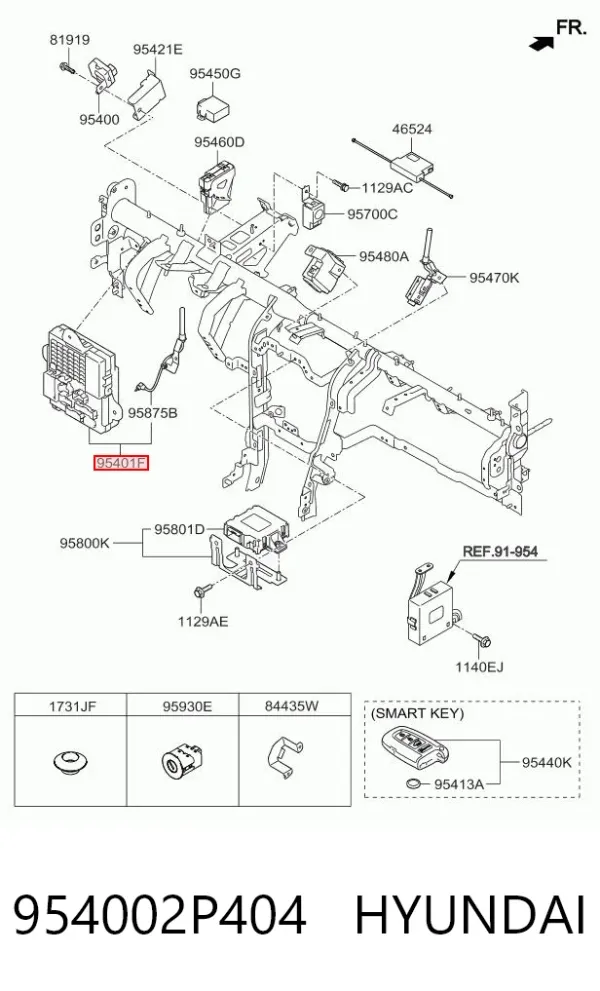  954002P404 Hyundai/Kia