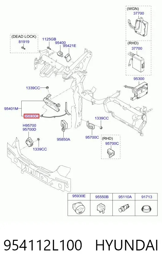  954112L100 Hyundai/Kia