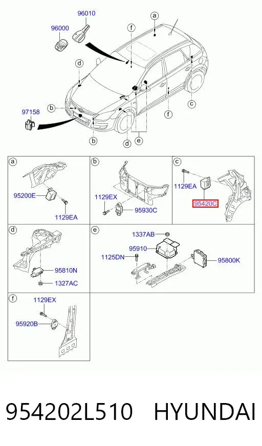  954202L510 Hyundai/Kia