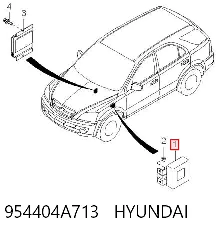  954404A713 Hyundai/Kia