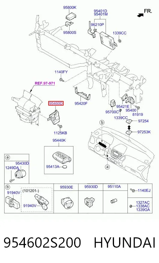  954602S200 Hyundai/Kia