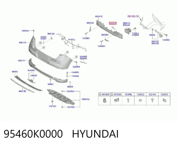  95460K0000 Hyundai/Kia