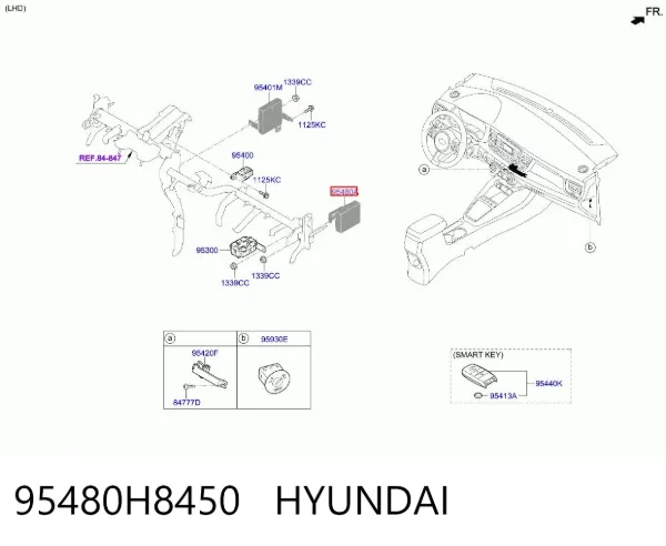  95480H8450 Hyundai/Kia