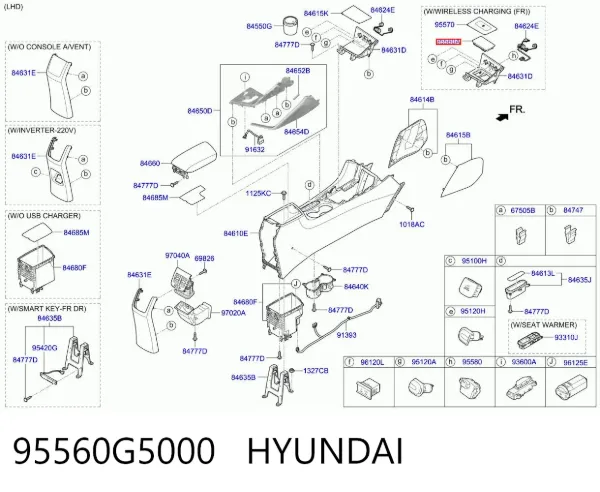  95560G5000 Hyundai/Kia