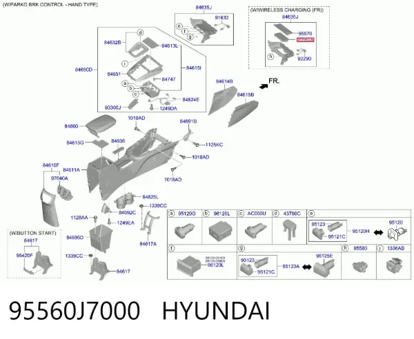  95560J7000 Hyundai/Kia