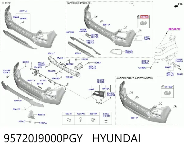  95720J9000PGY Hyundai/Kia