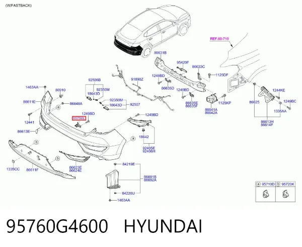  95760G4600 Hyundai/Kia