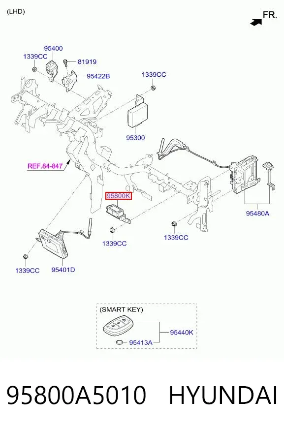  95800A5010 Hyundai/Kia