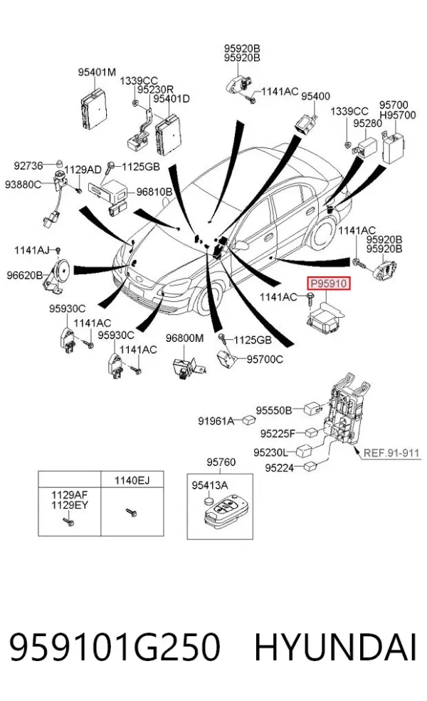  959101G250 Hyundai/Kia