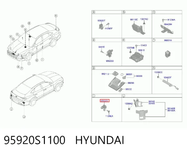  95920S1100 Hyundai/Kia