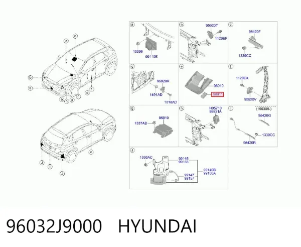  96032J9000 Hyundai/Kia