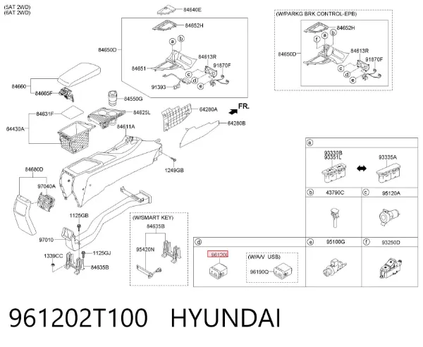  961202T100 Hyundai/Kia