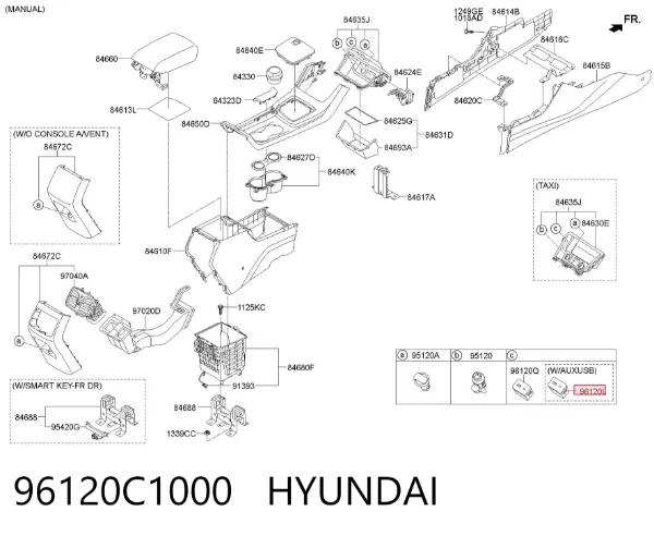  96120C1000 Hyundai/Kia