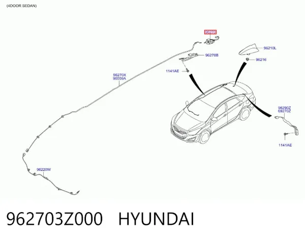  962703Z000 Hyundai/Kia