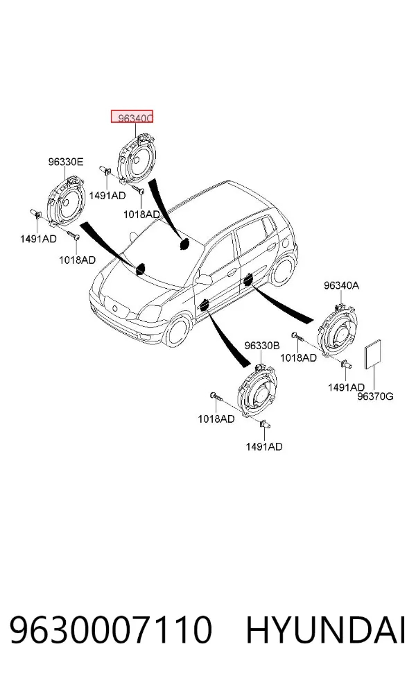  9630007110 Hyundai/Kia