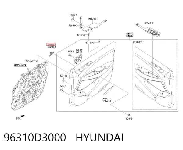  96310D3000 Hyundai/Kia
