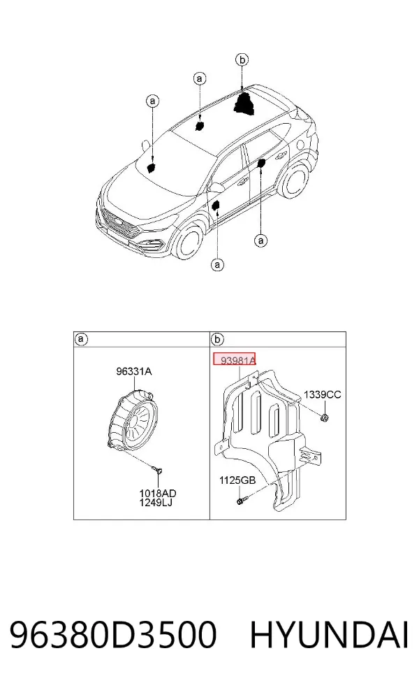  96380D3500 Hyundai/Kia