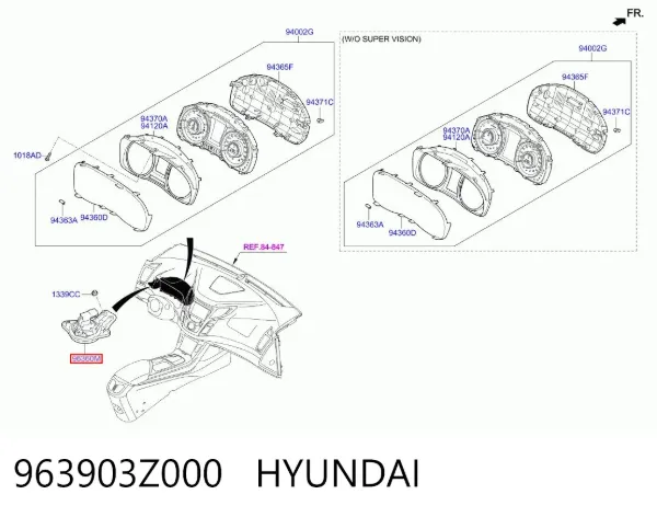  963903Z000 Hyundai/Kia