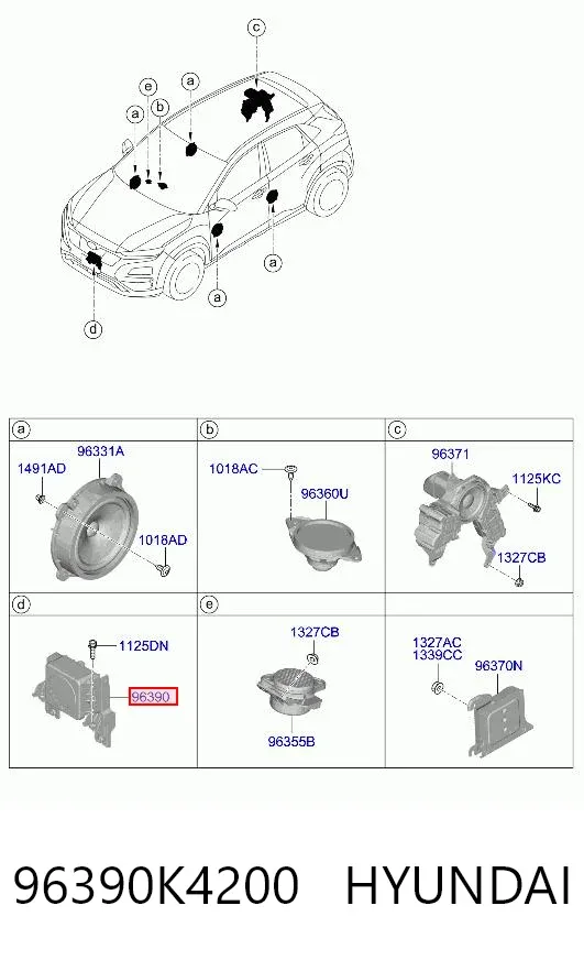  96390K4200 Hyundai/Kia