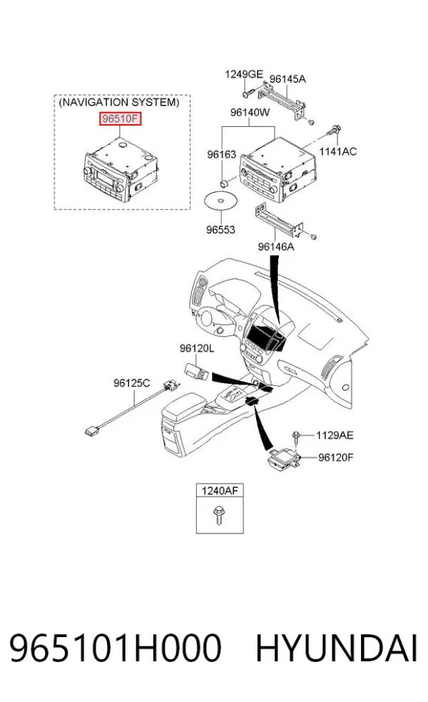  965101H000 Hyundai/Kia