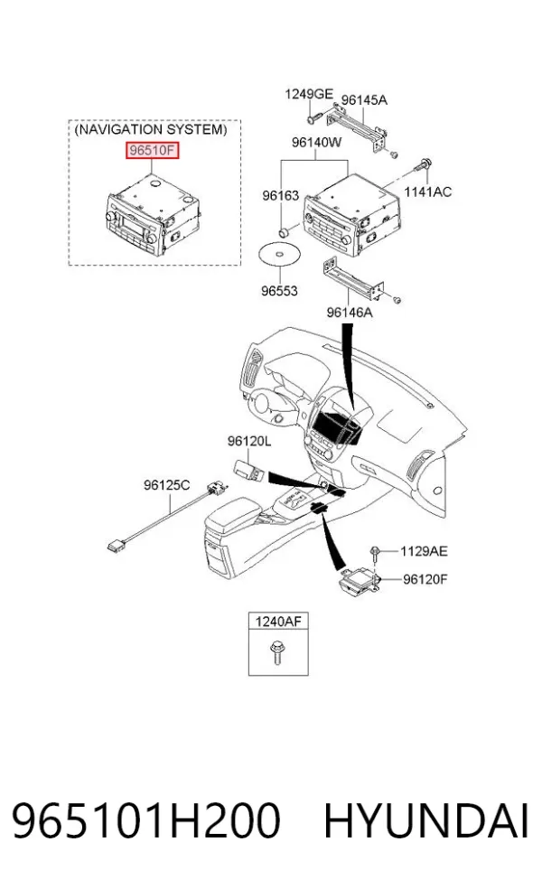  965101H200 Hyundai/Kia