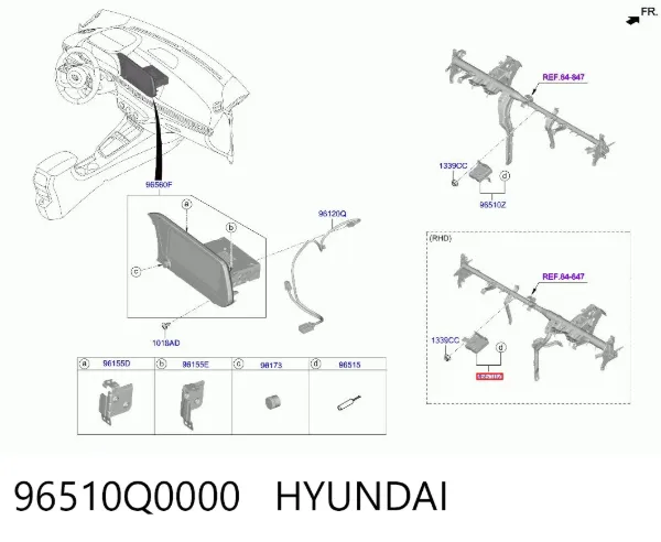  96510Q0000 Hyundai/Kia