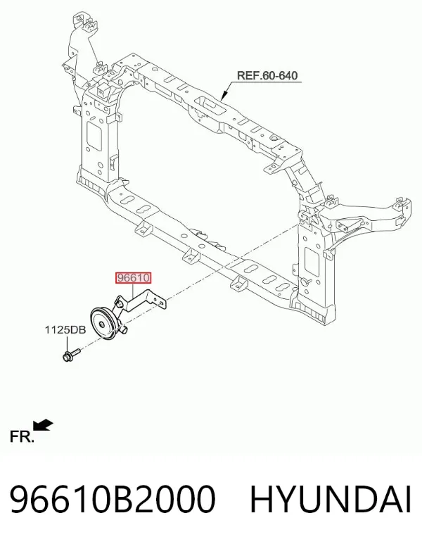  96610B2000 Hyundai/Kia