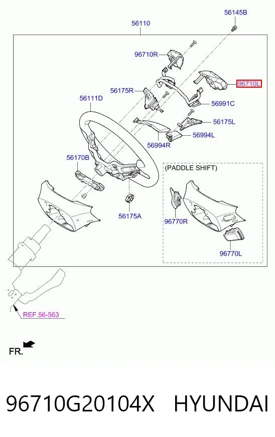  96710G20104X Hyundai/Kia