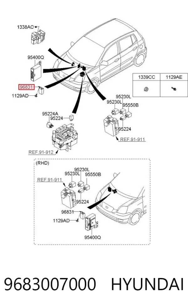  9683007000 Hyundai/Kia