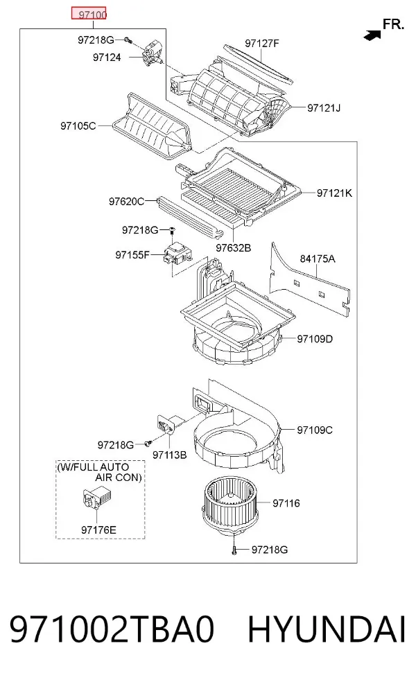  971002TBA0 Hyundai/Kia