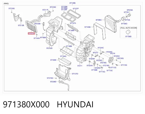 Радіатор пічки 4003N81 Polcar