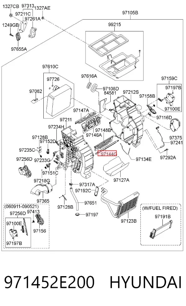 971452E200 Hyundai/Kia