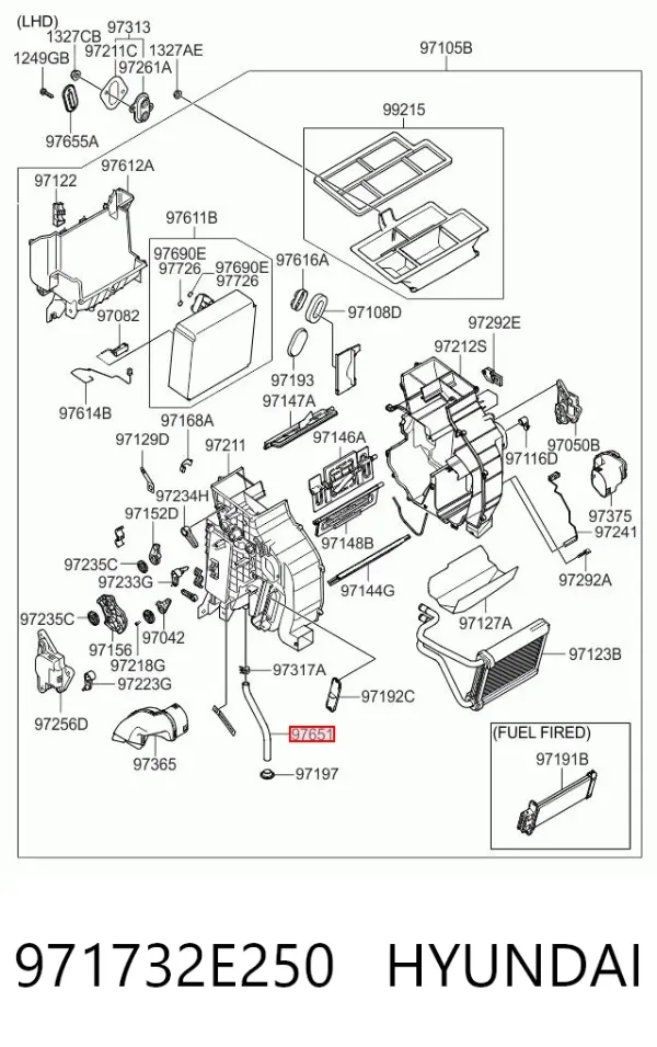  971732E250 Hyundai/Kia