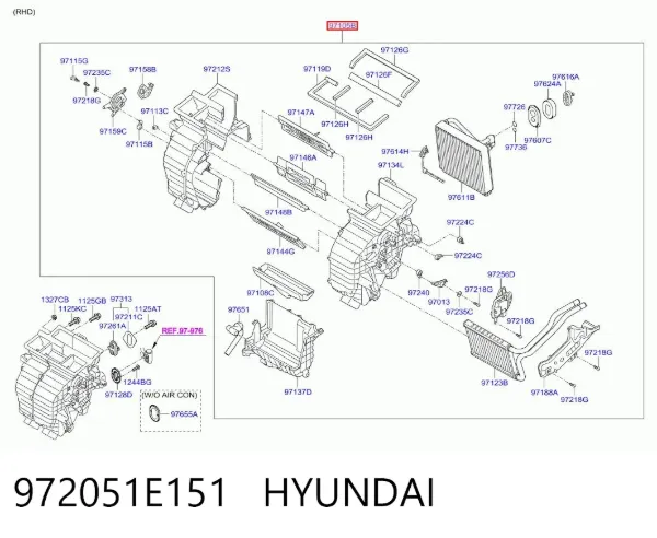  972051E151 Hyundai/Kia