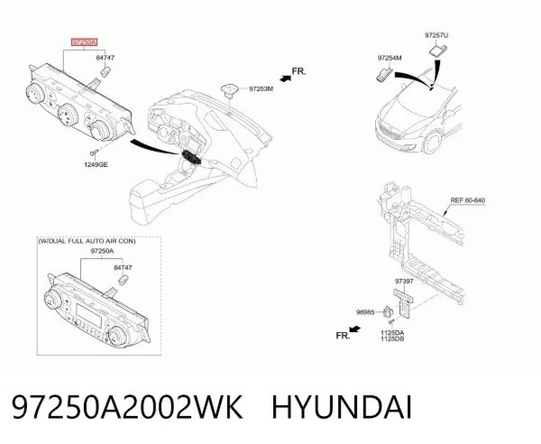  97250A2002WK Hyundai/Kia